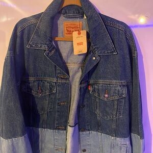 Levi's Women's Two-Tone Blue Trucker Jacket
